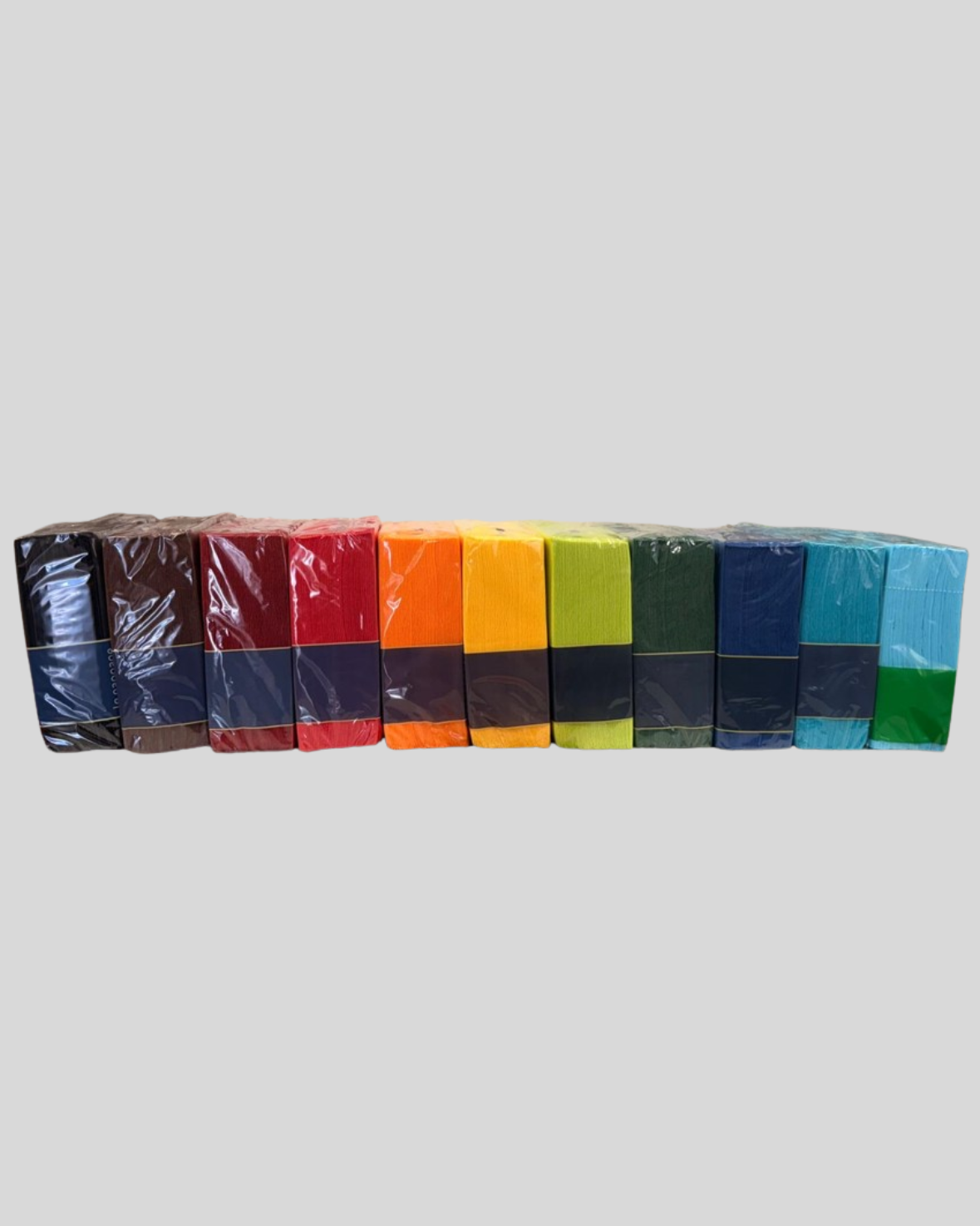 TOVAGLIOLI COLORATI LE NAPPAGE 38X38 40PZ