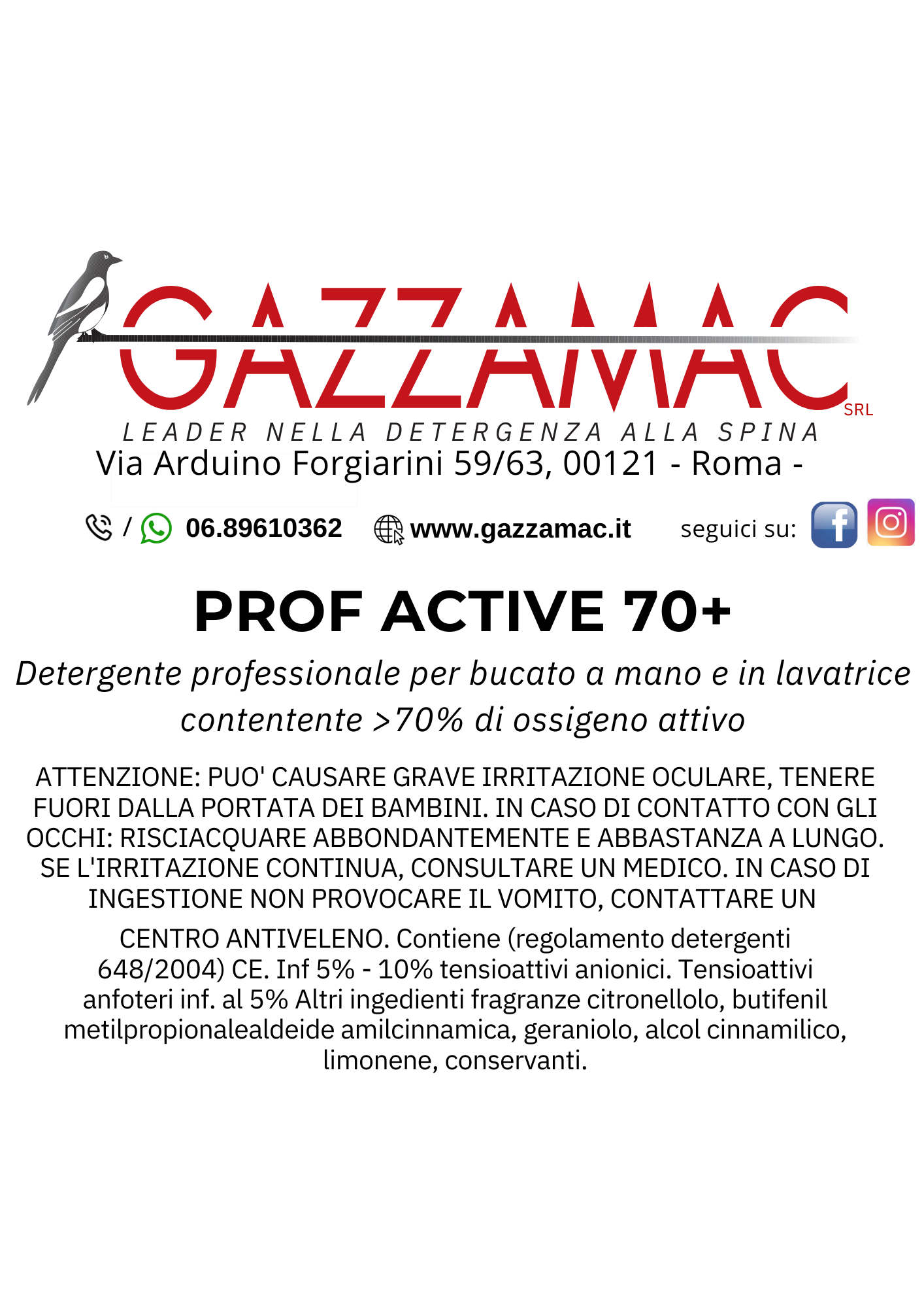 Prof Active 70+