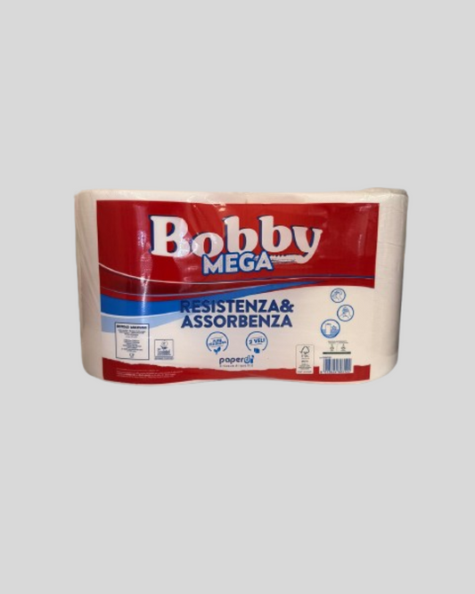BOBBY MEGA 2 ROTOLI 800 STRAPPI