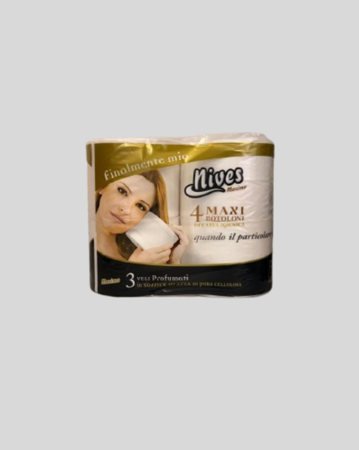 CARTA IGIENICA NIVES 3 VELI 4 ROTOLI