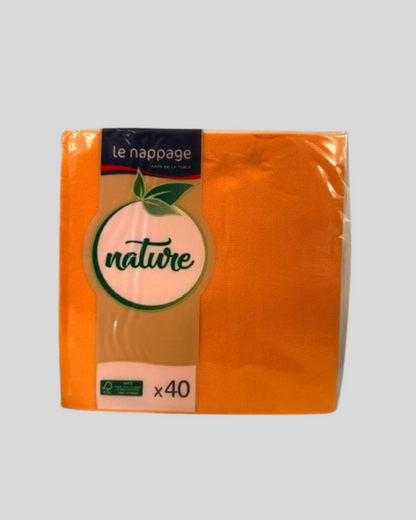 TOVAGLIOLI COLORATI LE NAPPAGE 38X38 40PZ