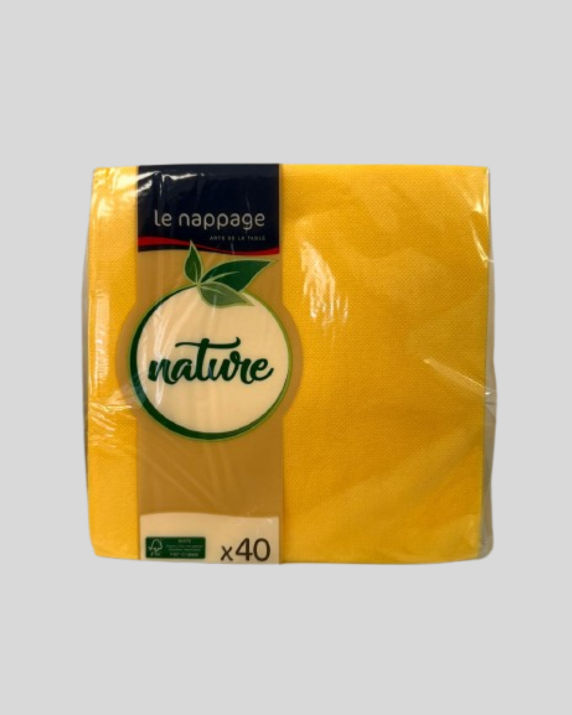 TOVAGLIOLI COLORATI LE NAPPAGE 38X38 40PZ