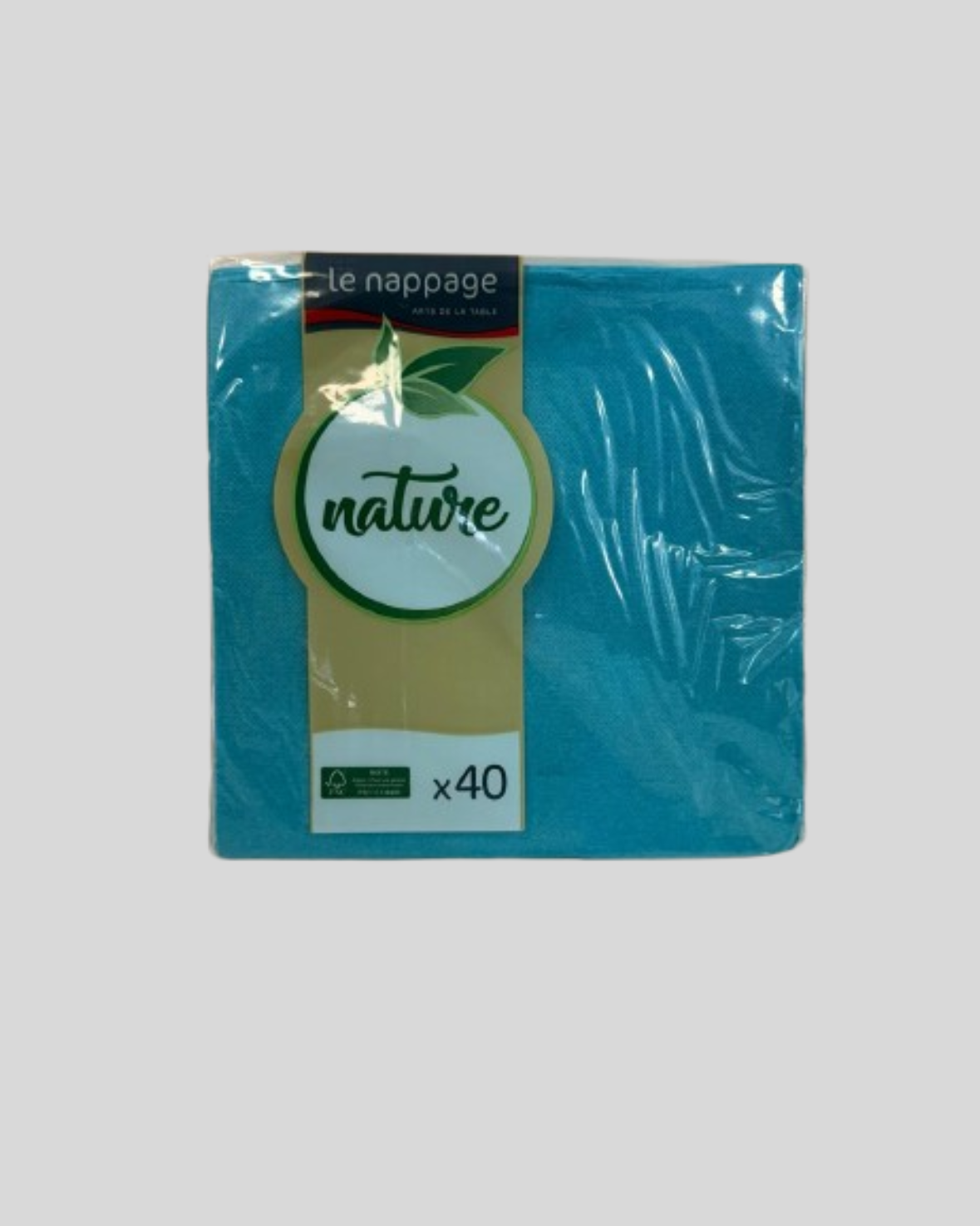 TOVAGLIOLI COLORATI LE NAPPAGE 38X38 40PZ