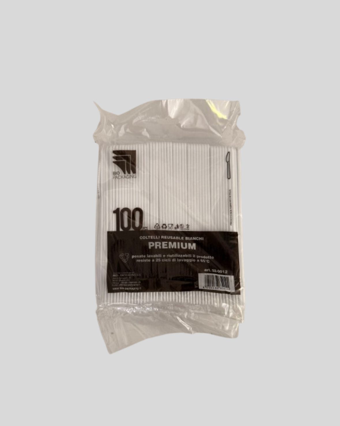 POSATE DI PLASTICA 100PZ RIUTILIZZABILI E LAVABILI IN LAVASTOVIGLIE