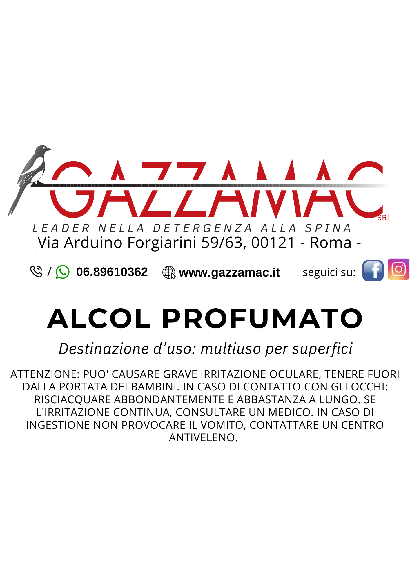 Alcol profumato