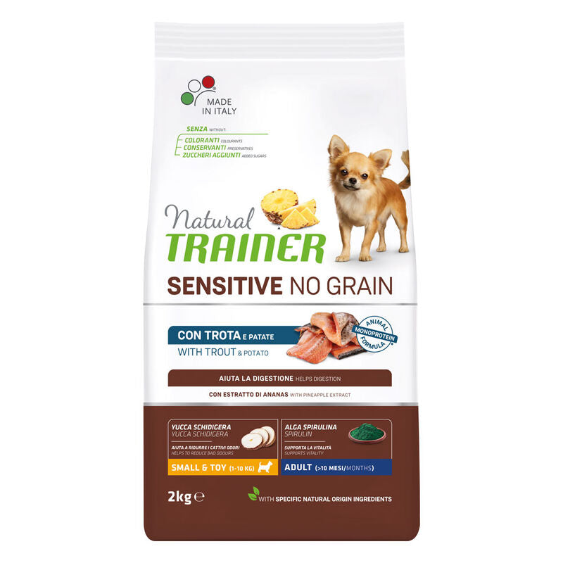 Natural Trainer Sensitive Dog Mini No Grain Trota 2Kg