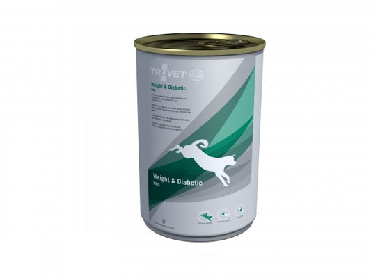TROVET Weight & Diabetic WRD Cani in Sovrappeso 400Gr